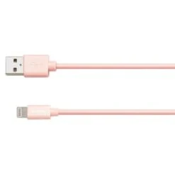 Goodmans Lightning USB Charging Cable - Pink -Energizer Shop 390293 390297 goodmans lightning charge and sync cable 1m pink