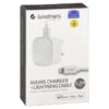 Goodmans Lightning Mains Charger & Cable 1.2m - White -Energizer Shop 390331 goodmans mains charger and lightning cable 1 2m white 2