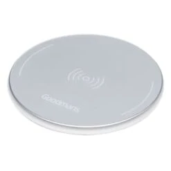 Goodmans Metallic Wireless Charging Pad - Silver 8 Goodmans Metallic Wireless Charging Pad - Silver -Energizer Shop 390384 goodmans wireless charging pad silver