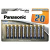 Panasonic AA Alkaline Batteries 20pk -Energizer Shop 390411 20pk panasonic aa alkaline