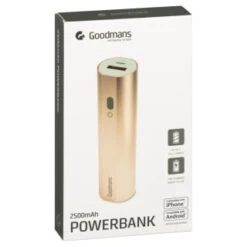Goodmans Power Bank 2500mAh - Rose Gold