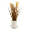 B&M Pampas Grass In Stone Pot - Neutral 1 B&M Pampas Grass In Stone Pot - Neutral -Energizer Shop 390469 pampas grass in stone pot
