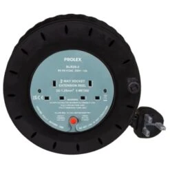 Prolex 2 Way Socket Extension Reel 5m