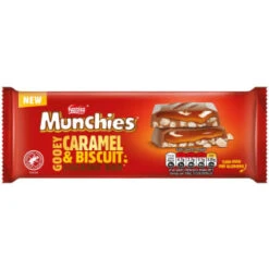 Nestlé® Munchies Caramel & Biscuit Sharing Bar 87g