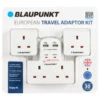 Blaupunkt European Travel Adaptor Kit -Energizer Shop 395198 blaupunkt european travel adaptor kit