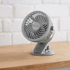 Blaupunkt Cordless Clip-on Fan - Grey -Energizer Shop 395252 blaupunkt cordless clip on fan grey 2