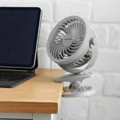 Blaupunkt Cordless Clip-on Fan - Grey -Energizer Shop 395252 blaupunkt cordless clip on fan grey 3