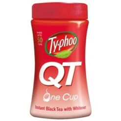 Typhoo QT Instant Black Tea With Whitener 125g
